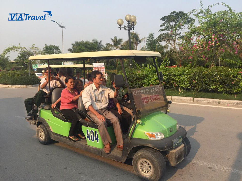 Đi lại trong thành phố Sầm Sơn bằng xe điện