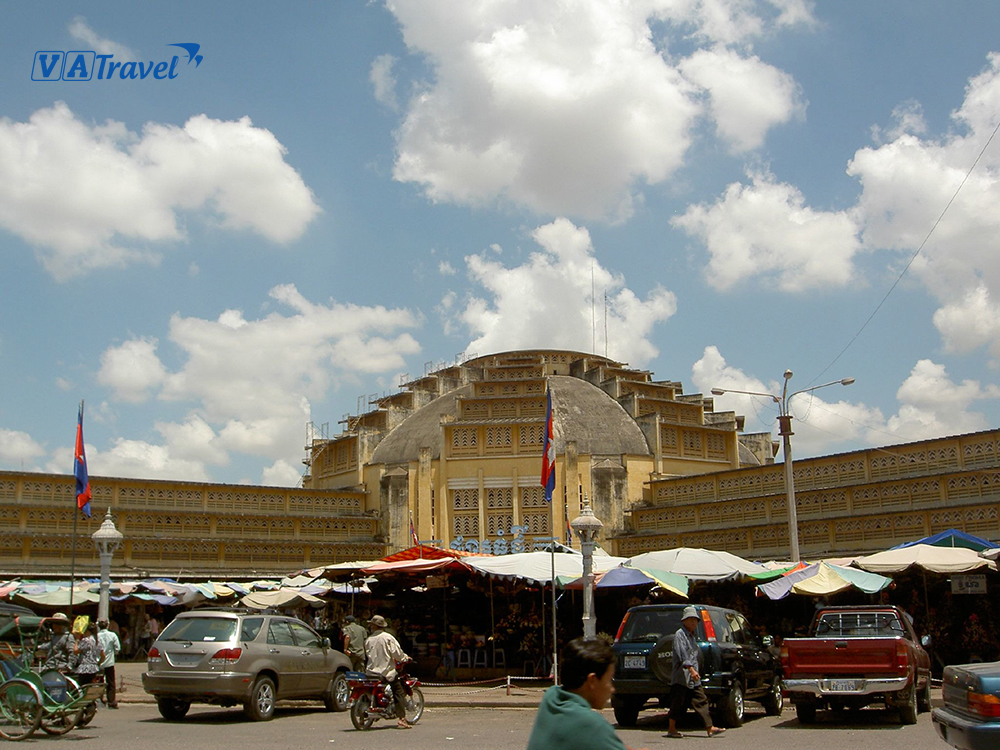Đổi tiền Việt Nam sang tiền Campuchia tại các khu chợ lớn